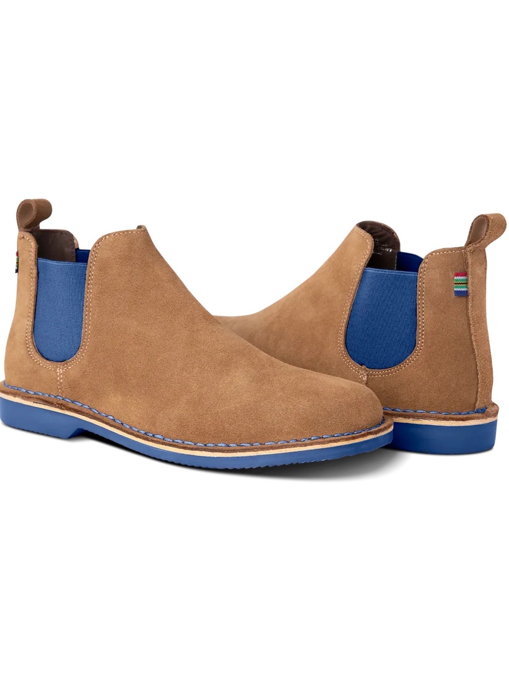 Veldskoen Suede Chelsea Boots J-Bay (blue sole) size 4 men’s/size 6 women’s